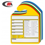 ZAWIESZKI KOMISOWE CENÓWKI SPRZEDAŻOWE 50 szt.